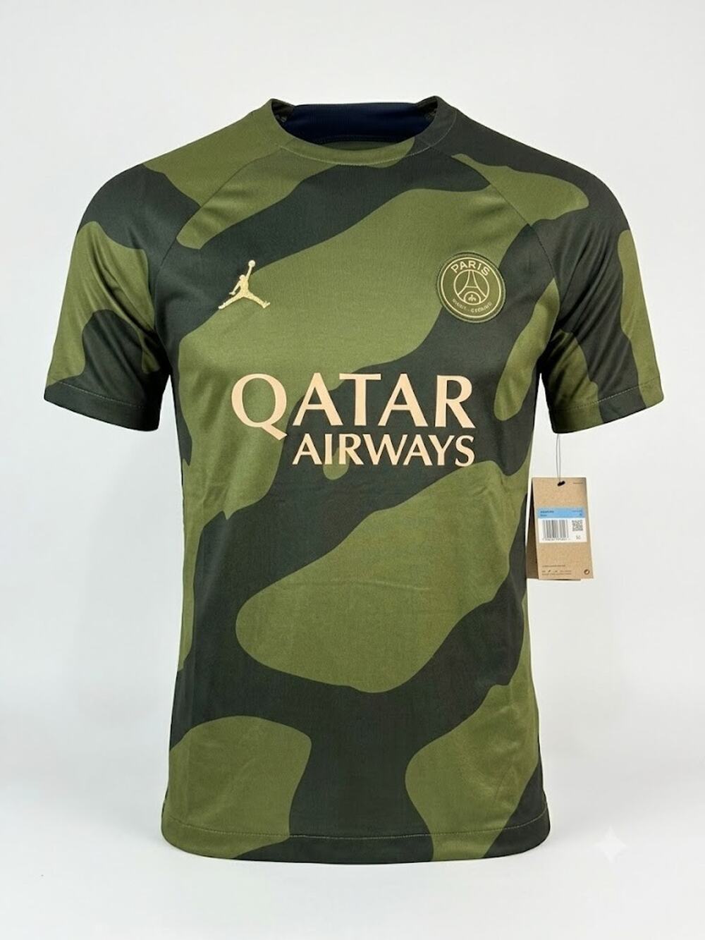 Jordan x PSG Paris Saint-Germain Camouflage Jersey - Men’s L (NWT)